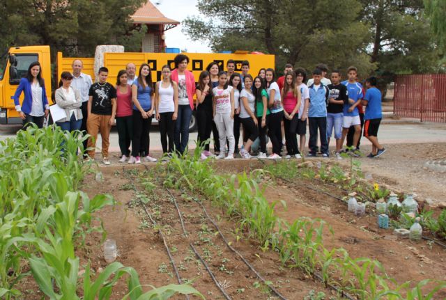 El Instituto Rambla de Nogalte de Puerto Lumbreras se suma al proyecto de huerto ecológico