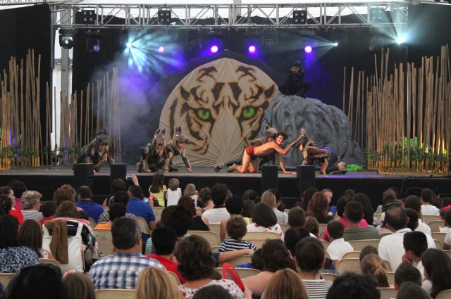 Puerto Lumbreras acogió el musical 'El libro de la Selva'