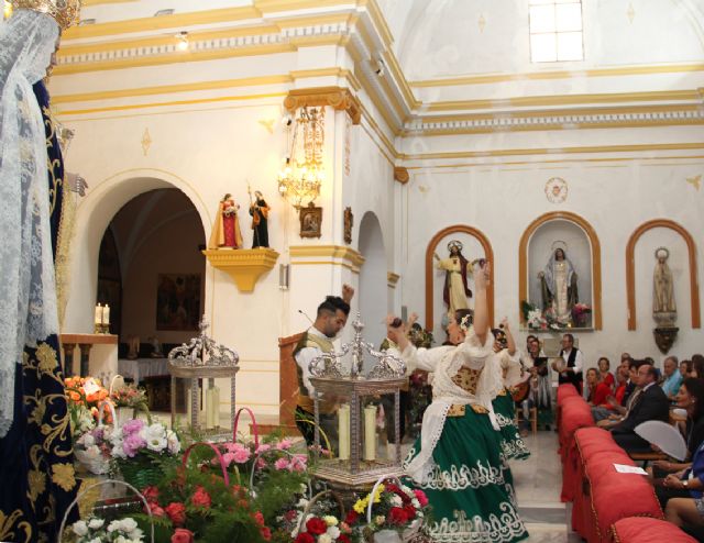 Misa en honor a la Patrona coincidiendo con la Festividad de Ntra. Sra. del Rosario 2015