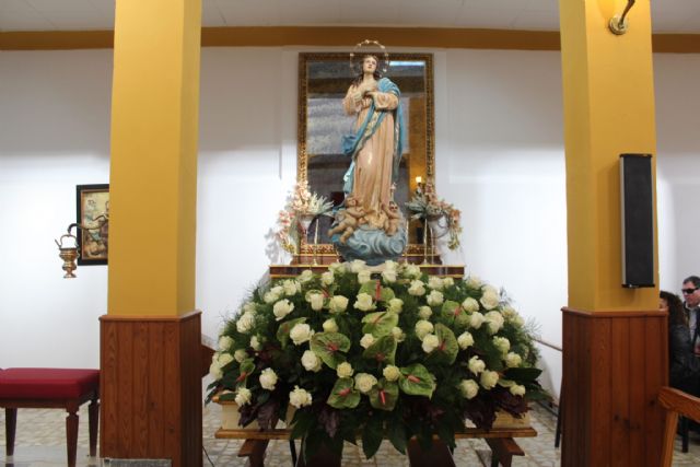 El Esparragal celebrará el próximo martes la misa en honor a su patrona; la Purísima Concepción, con todas las medidas de seguridad frente al COVID-19