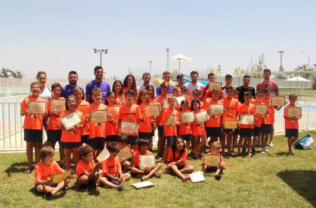 Clausura y entrega de diplomas en el II Campus de Fútbol 'Villa de Puerto Lumbreras'