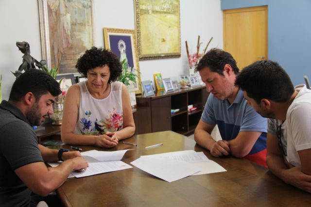 El Club Deportivo Lumbreras firma un nuevo convenio de colaboración con el Ayuntamiento de Puerto Lumbreras.
