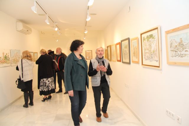 El artista alemán Karl Martin inaugura su exposición de acuarelas en el Centro Cultural Casa de los Duendes
