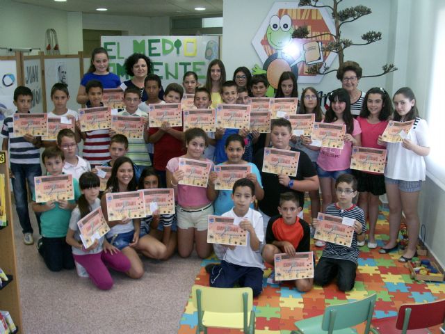 Más de 200 escolares de Puerto Lumbreras han participado en el concurso 'Detectives de Biblioteca'