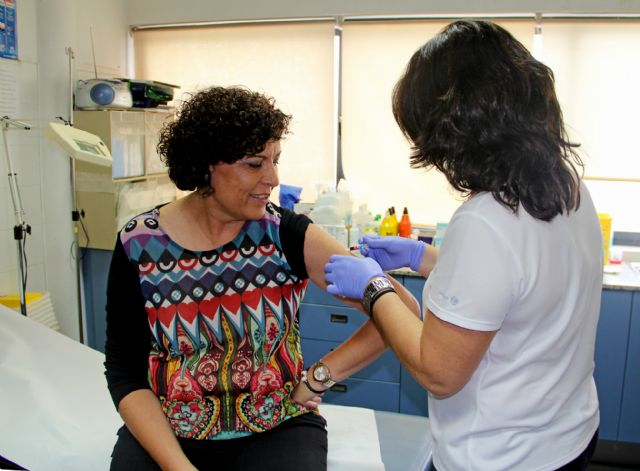 Ya ha comenzado la campaña de vacunación de la gripe en Puerto Lumbreras