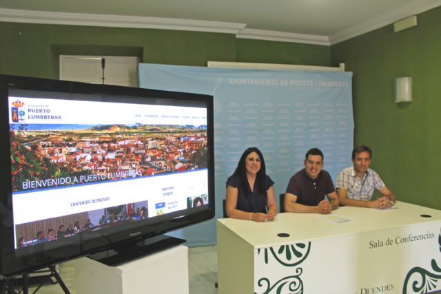 El Ayuntamiento de Puerto Lumbreras estrena una nueva página web más moderna y accesible