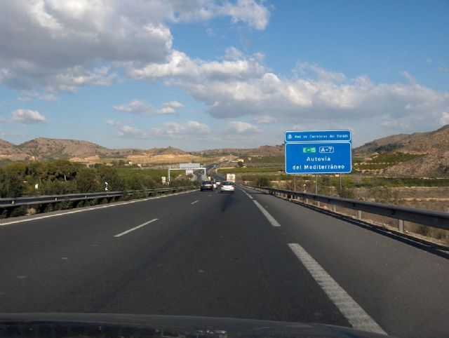 El grupo municipal popular solicita al Gobierno de España la ampliación del proyecto del tercer carril de la autovía A7 hasta Puerto Lumbreras