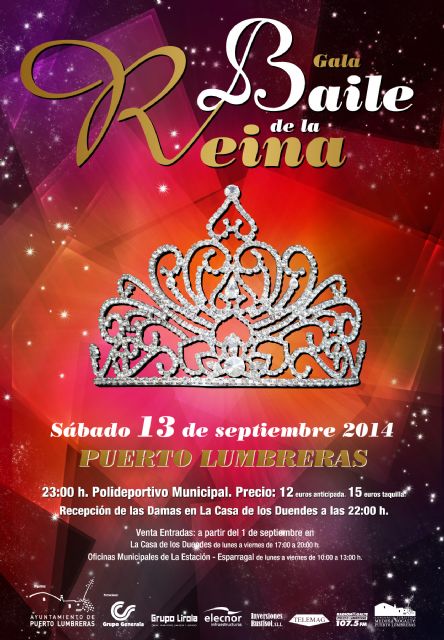 Se ponen a la venta las entradas del Baile de la Reina 2014