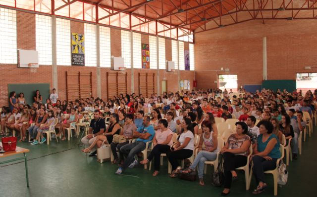 Acto de Apertura de curso en el IES Rambla de Nogalte de Puerto Lumbreras