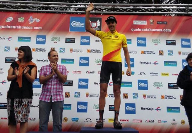 El lumbrerense Fabian Molina se hace con el liderato del Open de España de XCM en la 'Quebrantahuesos', el pasado 14 de Septiembre en Huesca