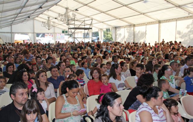 El espectáculo infantil de Los Lunnis llegó a Puerto Lumbreras