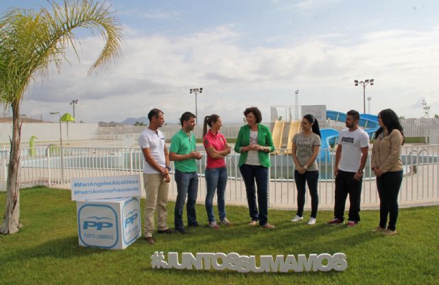 Mª Ángeles Túnez: 'Seguiremos fomentando el deporte  y ampliaremos nuestras actividades e instalaciones deportivas'