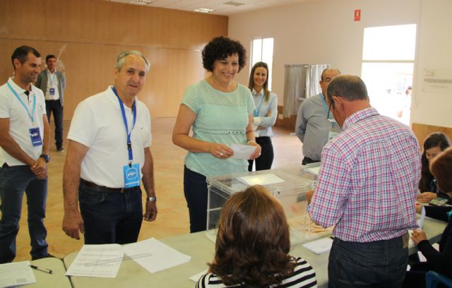 La Alcaldesa de Puerto Lumbreras anima a todos los lumbrerenses a votar en el día grande de la democracia para las Elecciones Municipales y Autonómicas