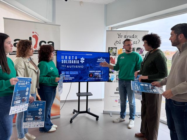 La II Ruta Solidaria de ADICA organizada con motivo del Día Mundial de Concienciación del Autismo en Puerto Lumbreras será el 15 de marzo
