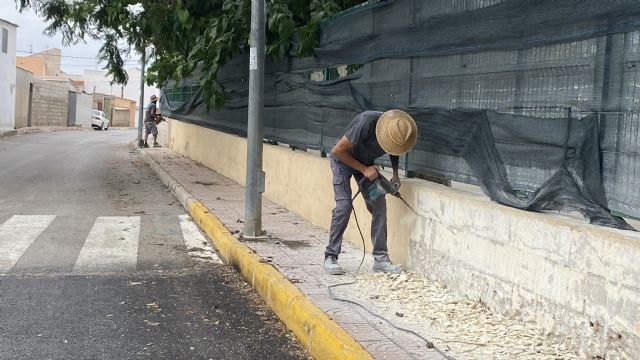El Ayuntamiento de Puerto Lumbreras invierte más de 40.000 euros en la mejora de los colegios del municipio para su puesta a punto de cara al inicio del curso escolar