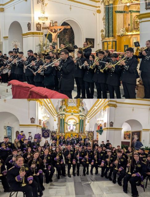 El Ayuntamiento de Puerto Lumbreras concede el Diploma de Servicios Distinguidos a las agrupaciones musicales 'Santísimo Cristo de la Fe' y 'Nuestro Padre Jesús Nazareno'