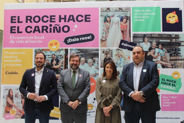 Puerto Lumbreras se suma a la campaña 'El roce hace el cariño' de la Cámara de Comercio e Industria