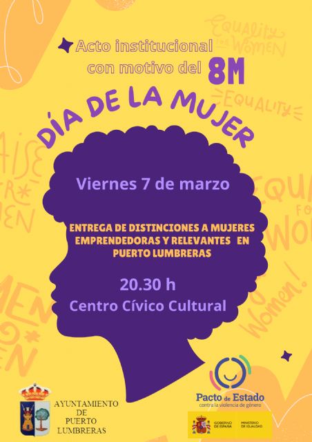 La joven bailaora lumbrerense Noemí Ayala será reconocida con el galardón 'Mujer relevante de Puerto Lumbreras' con motivo del Día Internacional de la Mujer