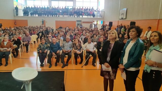 La Comunidad presta servicios a 109 personas mayores de Puerto Lumbreras