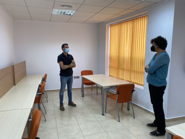 El Ayuntamiento inaugura la nueva sala de estudio 24 horas del Barrio Francés; la tercera de Puerto Lumbreras