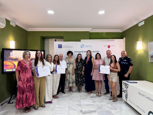 Seis empresas de Puerto Lumbreras contarán, este año, con el distintivo SICTED  Sistema de Calidad Turística Española en Destino