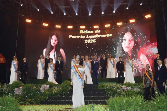 Puerto Lumbreras elige a Andrea Carrasco Egea Reina de las Fiestas 2025