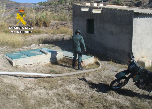 La Guardia Civil detecta la sustracción de más de 50 millones de litros de agua