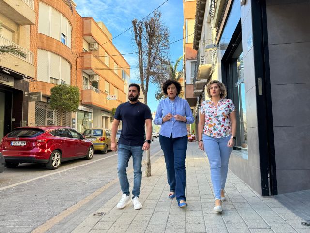 El Ayuntamiento de Puerto Lumbreras invertirá 48.100 euros en la renovación del pavimento, balizamiento y ornamentación de la calle Mayor