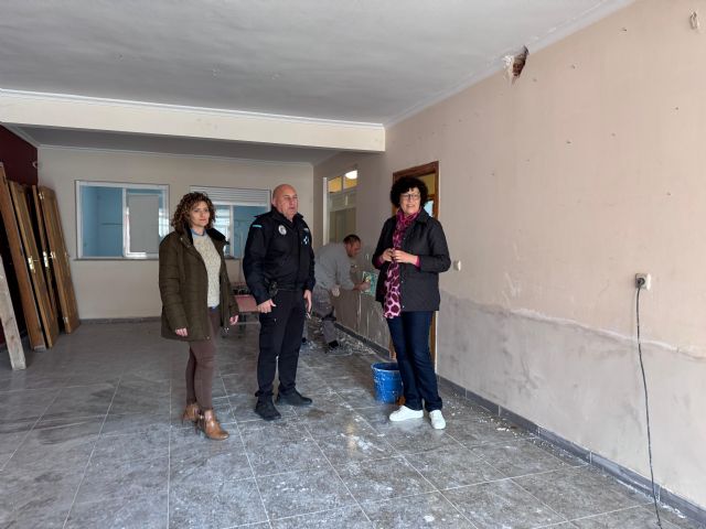 El Ayuntamiento de Puerto Lumbreras inicia las obras de ampliación de las dependencias de la Policía Local