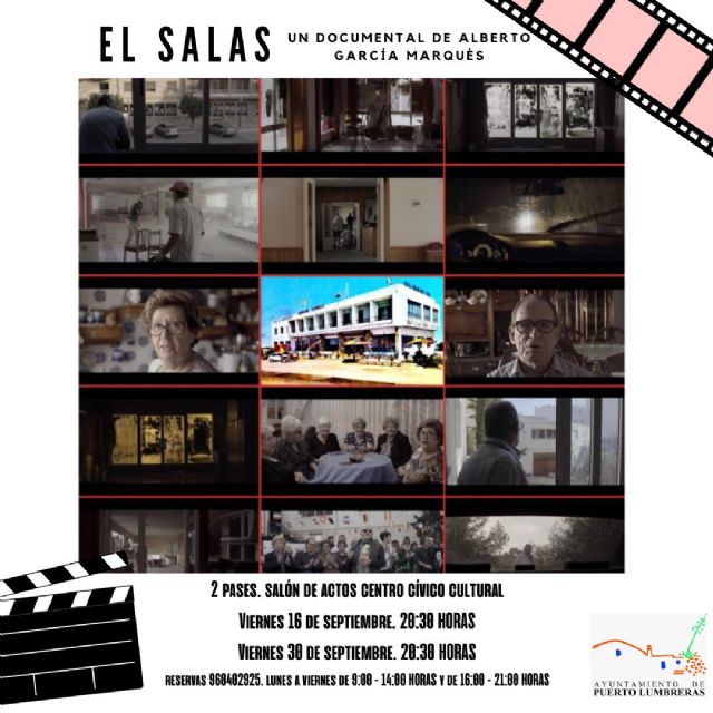 El documental 'El Salas' de Alberto García Marqués se proyectará en el Centro Cívico Cultural de Puerto Lumbreras