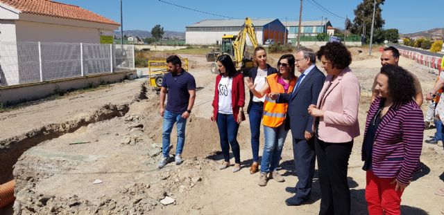 Una nueva glorieta mejorará la seguridad en la vía que une el núcleo urbano de Puerto Lumbreras con El Esparragal y la Estación