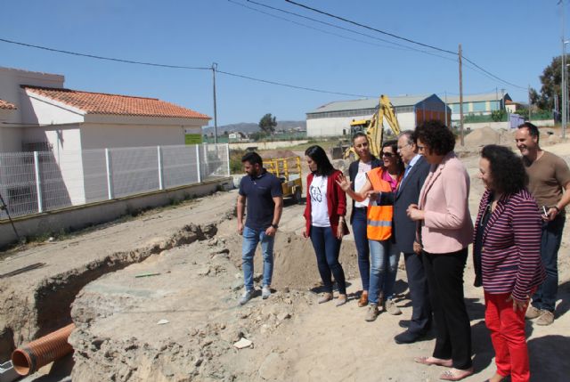 Una nueva glorieta mejorará la seguridad en la vía que une el núcleo urbano de Puerto Lumbreras con La Estación- El Esparragal