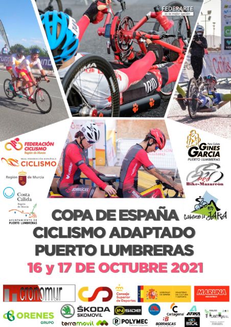 Puerto Lumbreras albergará este fin de semana las dos últimas pruebas puntuables de la Copa de España de Ciclismo Adaptado 2021