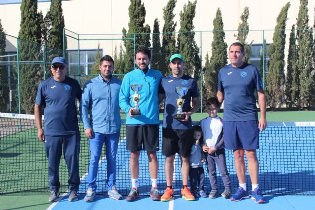 Francisco Periago, campeón del torneo de tenis 'Fiestas de Puerto Lumbreras'