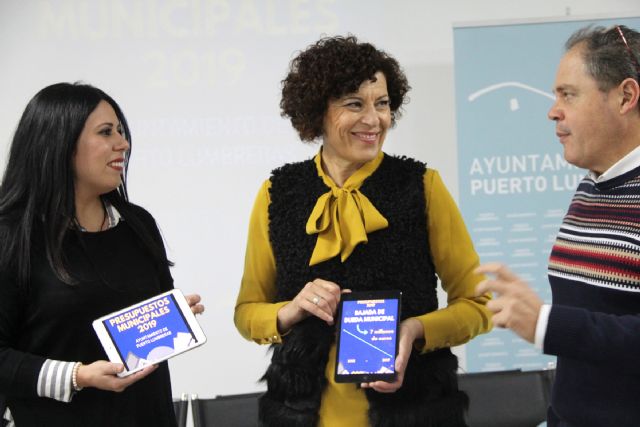 El Ayuntamiento de Puerto Lumbreras presenta los presupuestos 2019 con la mayor bajada de deuda y congelación de impuestos