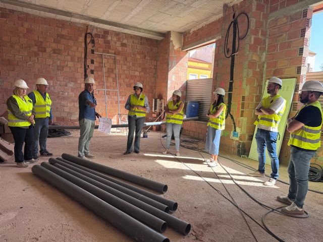 Avanzan a buen ritmo las obras de terminación del edificio que albergará la sede del Ayuntamiento de Puerto Lumbreras