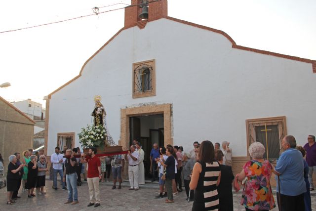 La pedanía lumbrerense de Góñar y el barrio de Los Limoneros celebran la festividad de la Virgen del Carmen