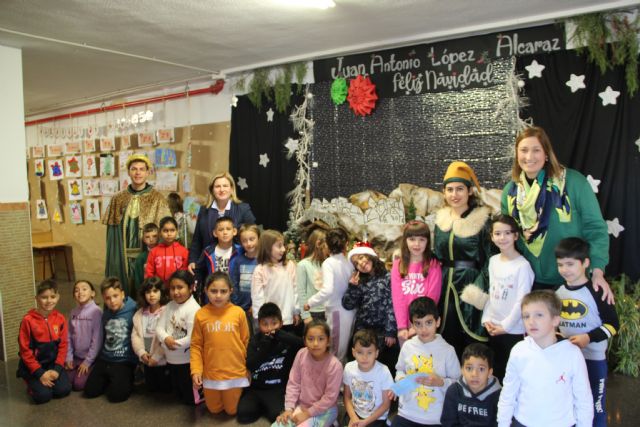 El Cartero Real visita los colegios de Puerto Lumbreras