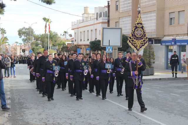 Éxito de público en el Encuentro de Bandas de Tambores y Cornetas en Puerto Lumbreras