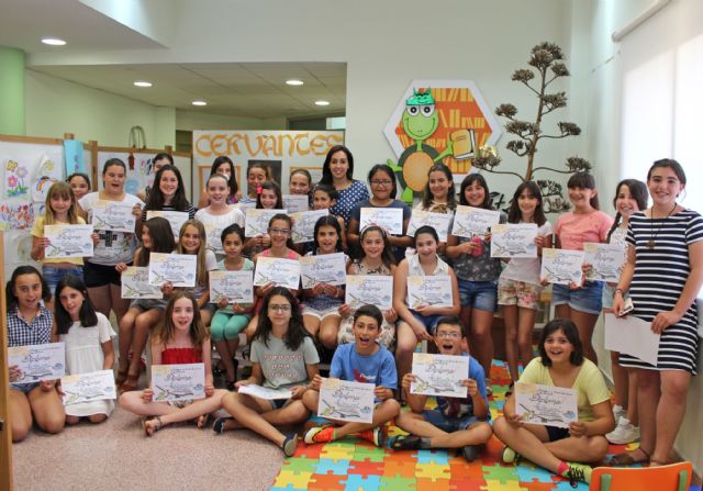 Los niños de Puerto Lumbreras se convierten en Detectives de Biblioteca