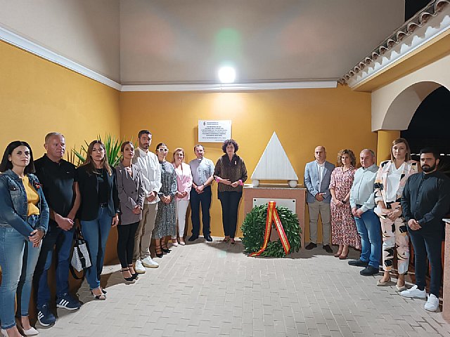 Puerto Lumbreras homenajea a las víctimas de la riada en la Rambla de Nogalte del año 1973