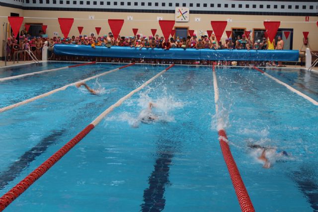 Campeonato de Natación Infantil en el Centro Deportivo de Puerto Lumbreras