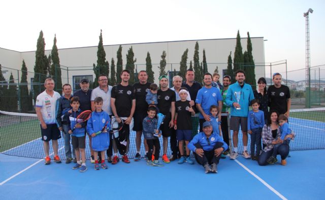 Fran Periago, campeón de las 12 Horas de Tenis 'Ciudad de Puerto Lumbreras'