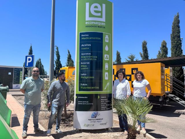El Ayuntamiento de Puerto Lumbreras impulsa el reciclaje con la reapertura, ampliación y mejora del servicio de Ecoparque