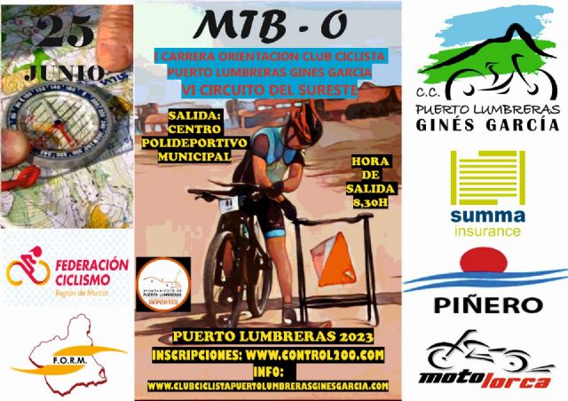 Puerto Lumbreras acoge la primera prueba de orientación MTB-0