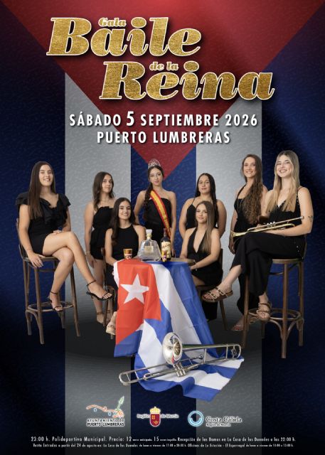 La 66 edición del Baile de la Reina de Puerto Lumbreras tendrá lugar el 5 de septiembre
