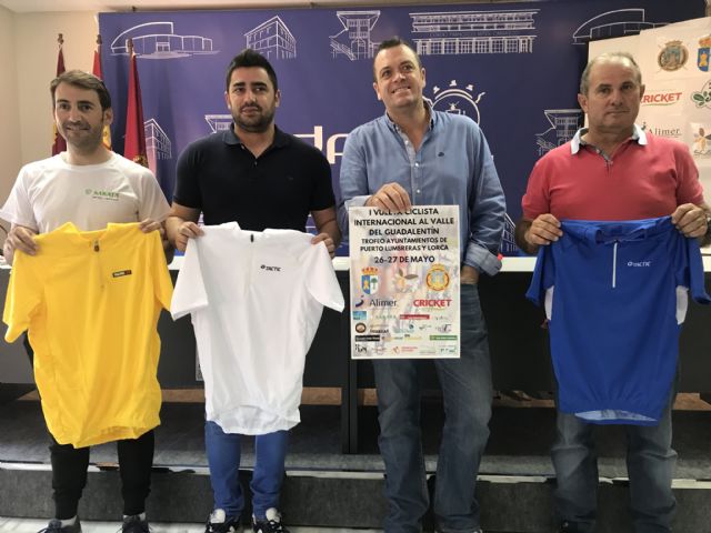 La I Vuelta Ciclista Internacional al Valle del Guadalentín llegará el 27 de mayo a Puerto Lumbreras