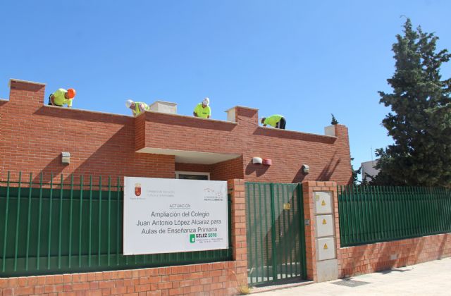 Comienza la ampliación del colegio Juan Antonio López Alcaraz de Puerto Lumbreras