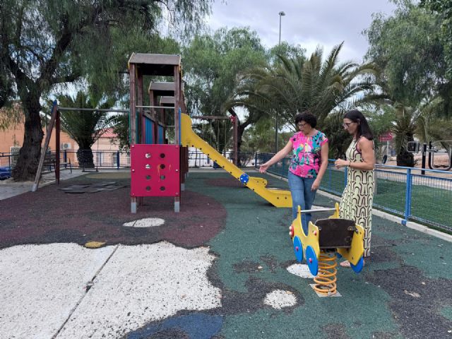 El Ayuntamiento de Puerto Lumbreras saca a contratación los trabajos de remodelación de la zona de juegos infantiles del Parque de La Cañada