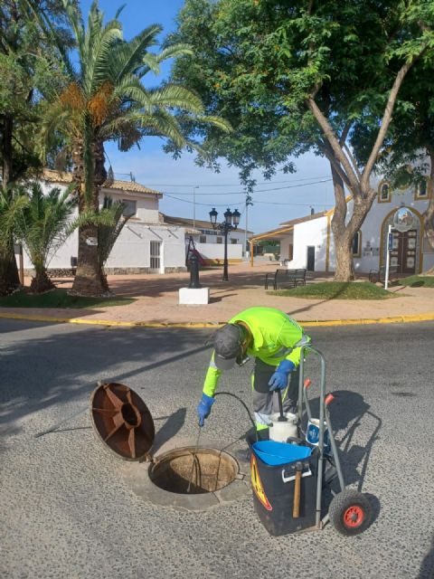 El Ayuntamiento de Puerto Lumbreras refuerza las labores de fumigación y control de plagas para evitar su proliferación con motivo de la llegada del verano